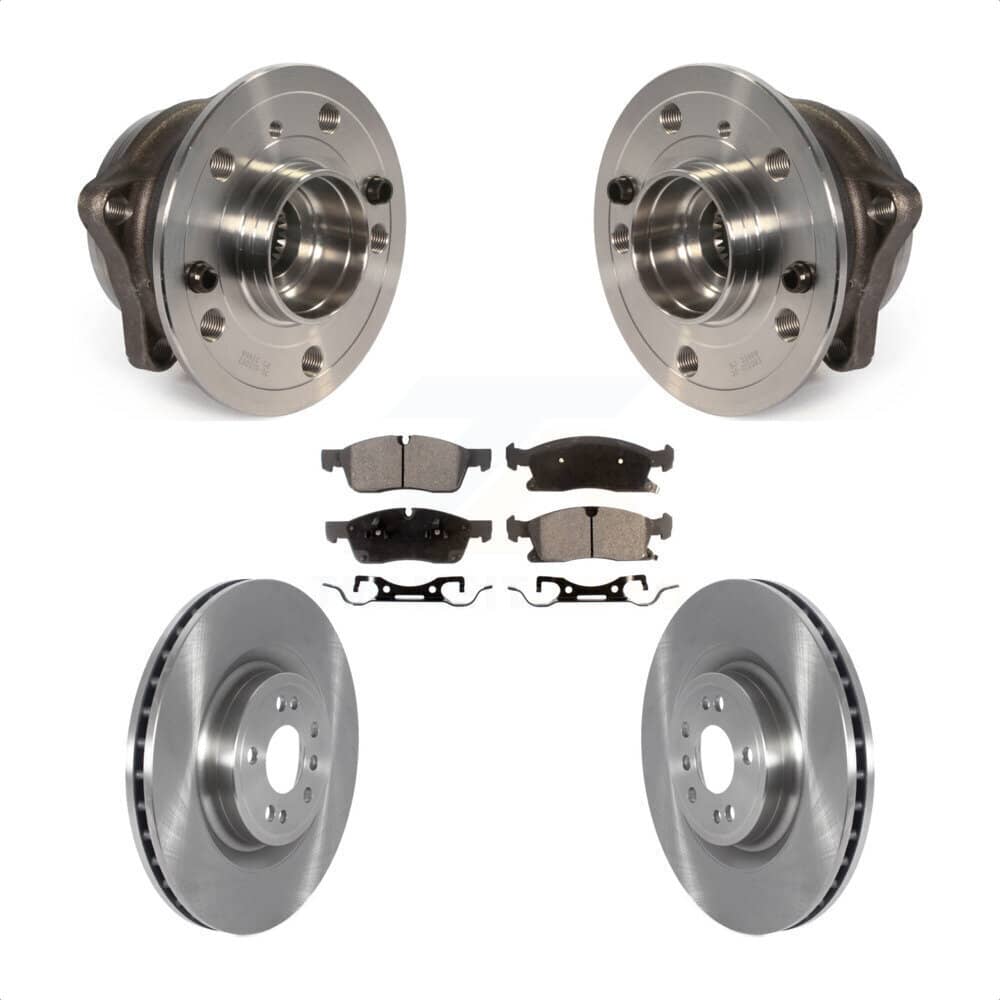 Transit Auto - KBB-122538 - Front Wheel Bearing and Hub Assembly Kits
