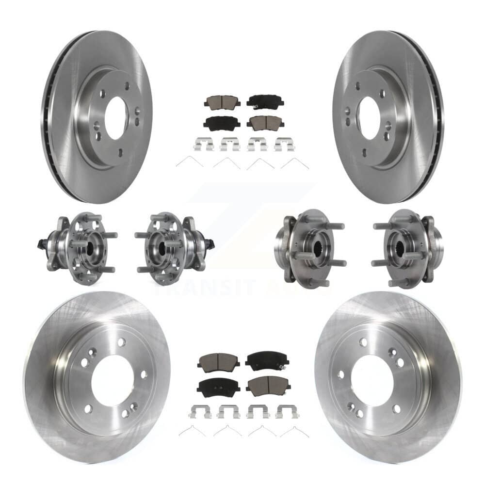 Transit Auto - KBB-122647 - Front and Rear Wheel Bearing and Hub Assembly Kits