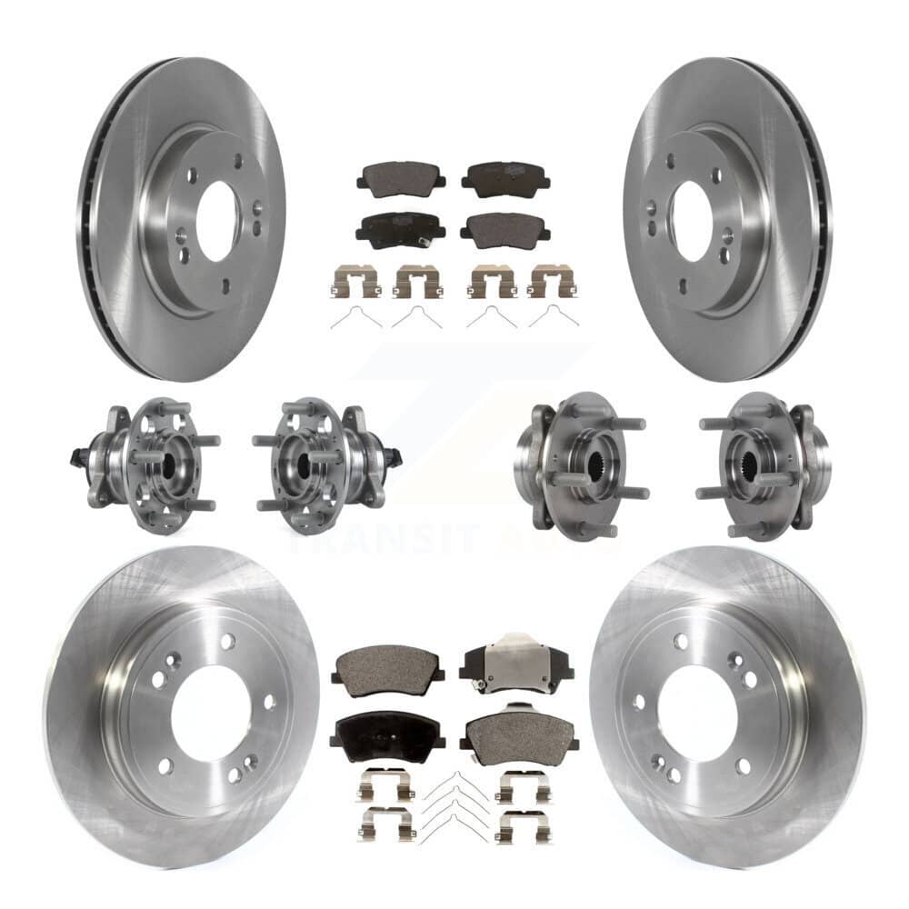Transit Auto - KBB-122691 - Front and Rear Wheel Bearing and Hub Assembly Kits