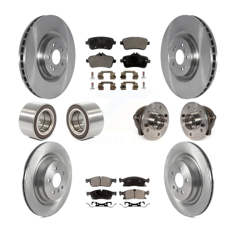 Transit Auto - KBB-122699 - Front and Rear Wheel Bearing and Hub Assembly Kits