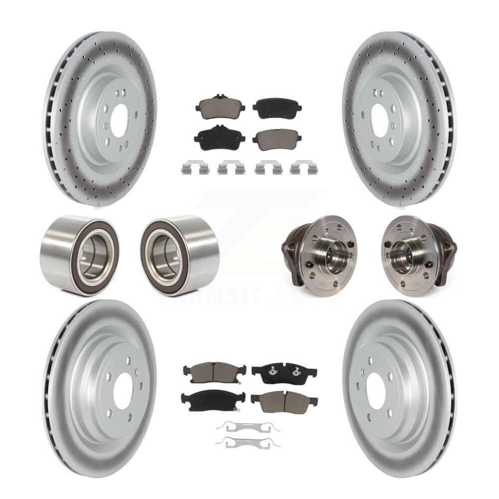 Transit Auto - KBB-122736 - Front and Rear Wheel Bearing and Hub Assembly Kits