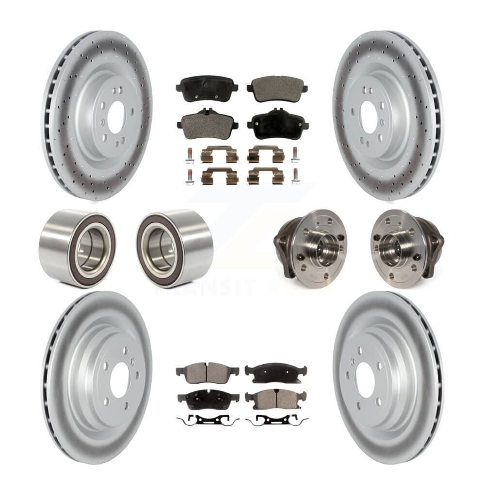 Transit Auto - KBB-122779 - Front and Rear Wheel Bearing and Hub Assembly Kits