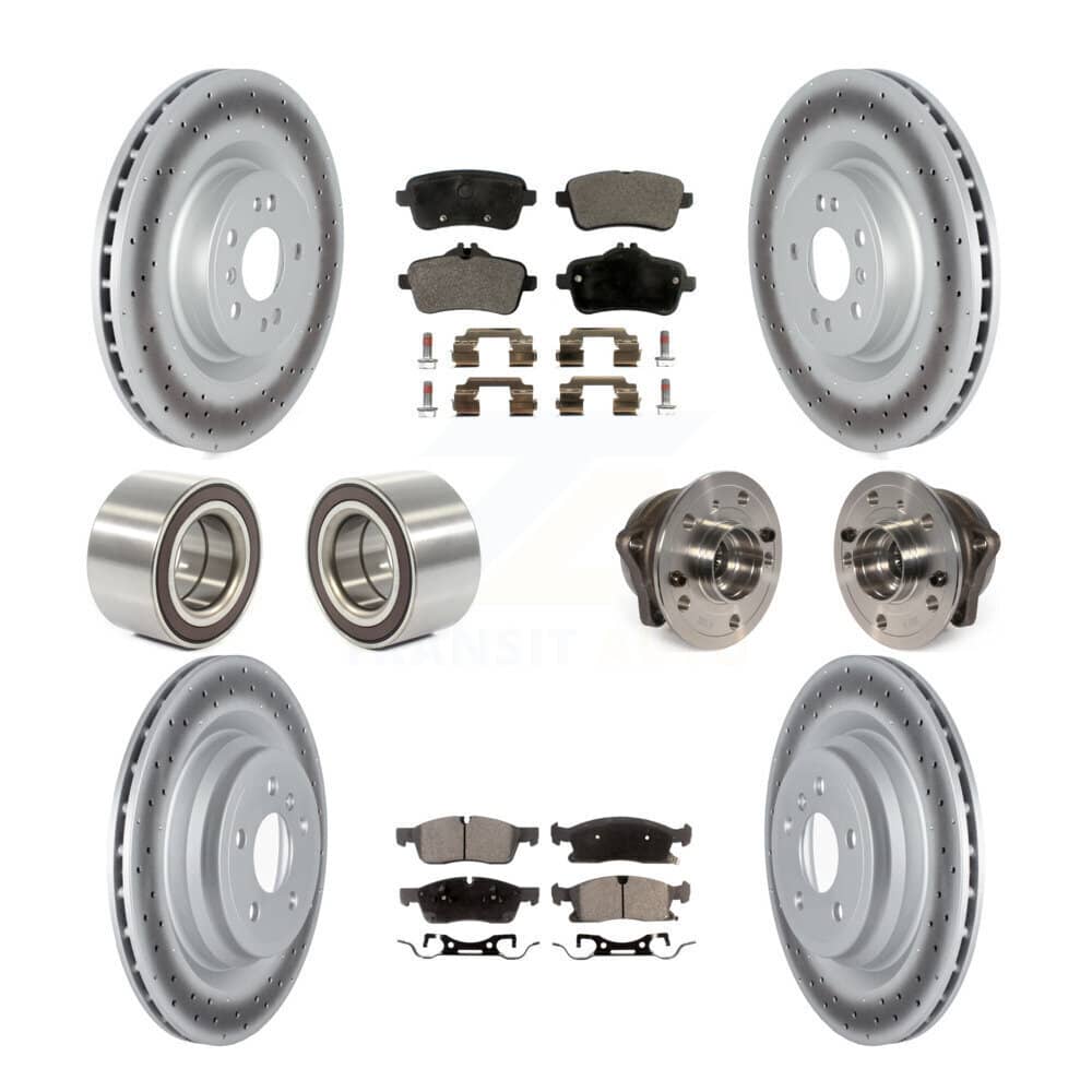 Transit Auto - KBB-122781 - Front and Rear Wheel Bearing and Hub Assembly Kits