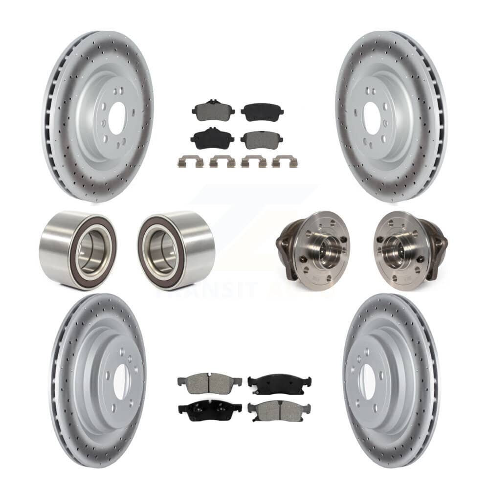 Transit Auto - KBB-122810 - Front and Rear Wheel Bearing and Hub Assembly Kits