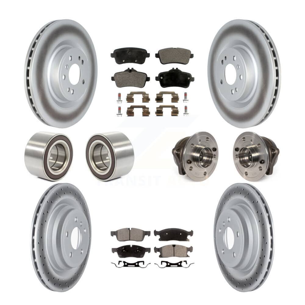 Transit Auto - KBB-122849 - Front and Rear Wheel Bearing and Hub Assembly Kits
