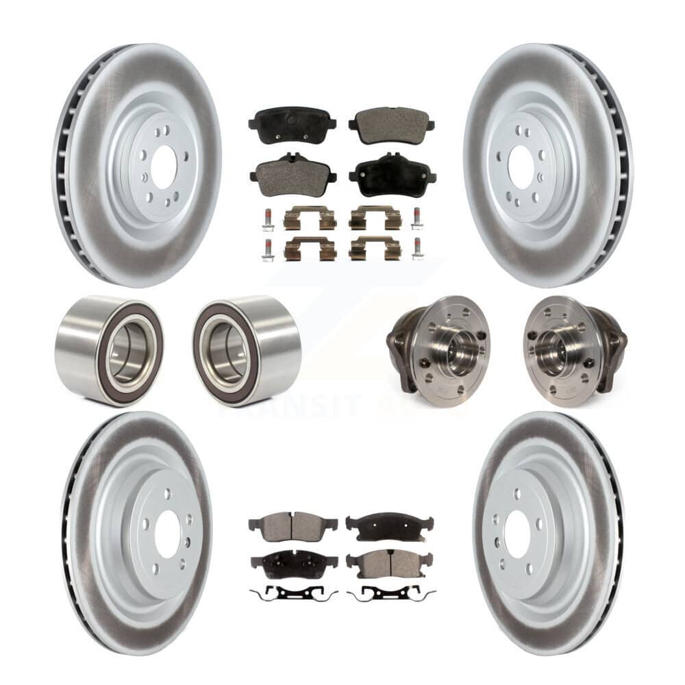 Transit Auto - KBB-122851 - Front and Rear Wheel Bearing and Hub Assembly Kits