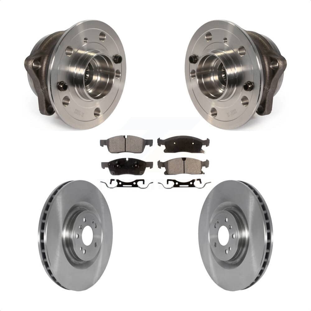 Transit Auto - KBB-122884 - Front Wheel Bearing and Hub Assembly Kits