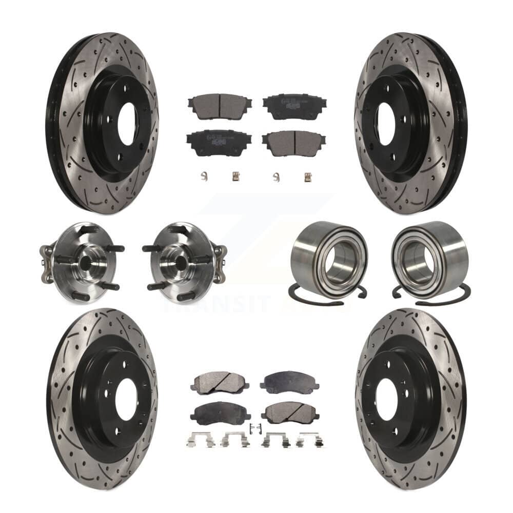 Transit Auto - KBB-122922 - Front and Rear Wheel Bearing Kits