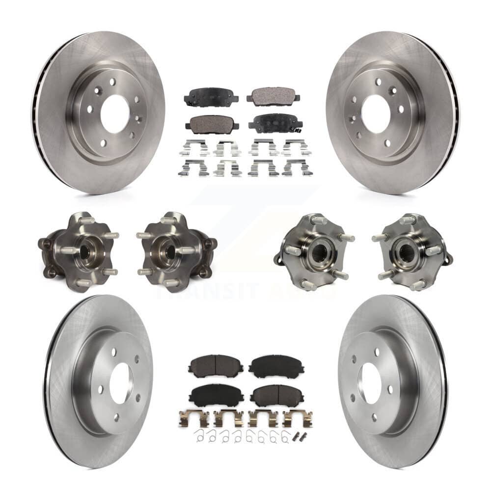 Transit Auto - KBB-122961 - Front and Rear Wheel Bearing and Hub Assembly Kits