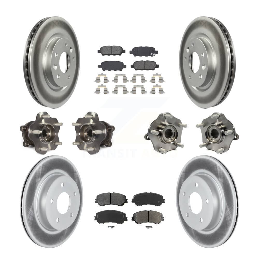 Transit Auto - KBB-123005 - Front and Rear Wheel Bearing and Hub Assembly Kits