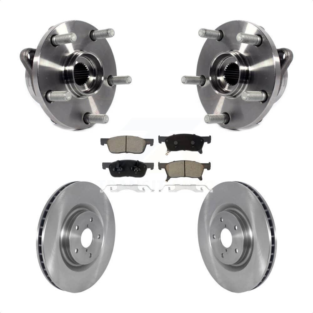 Transit Auto - KBB-123111 - Front Wheel Bearing and Hub Assembly Kits
