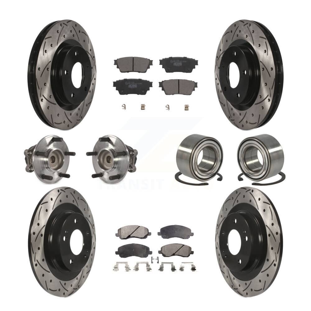 Transit Auto - KBB-123127 - Front and Rear Wheel Bearing Kits