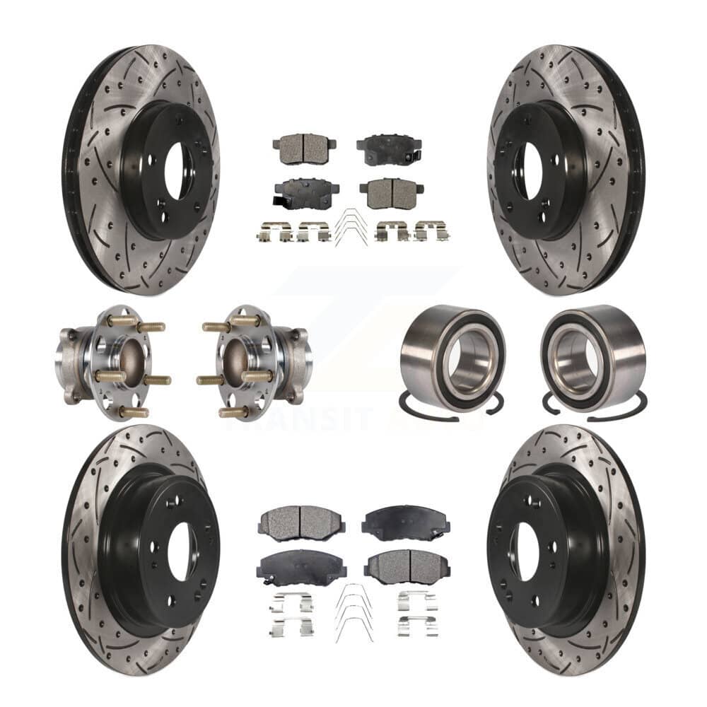 Transit Auto - KBB-123196 - Front and Rear Wheel Bearing Kits