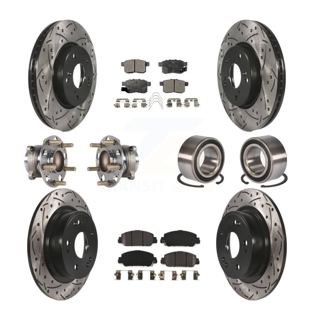 Transit Auto - KBB-123197 - Front and Rear Wheel Bearing Kits