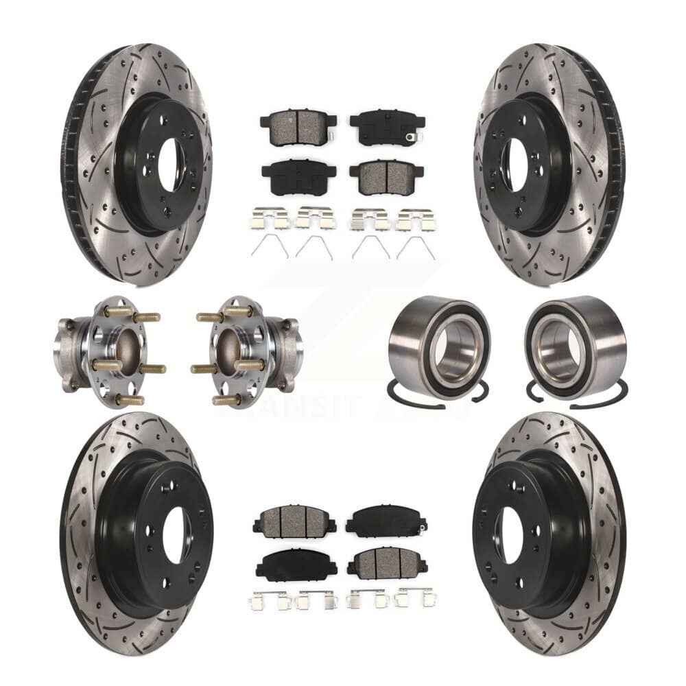 Transit Auto - KBB-123213 - Front and Rear Wheel Bearing Kits