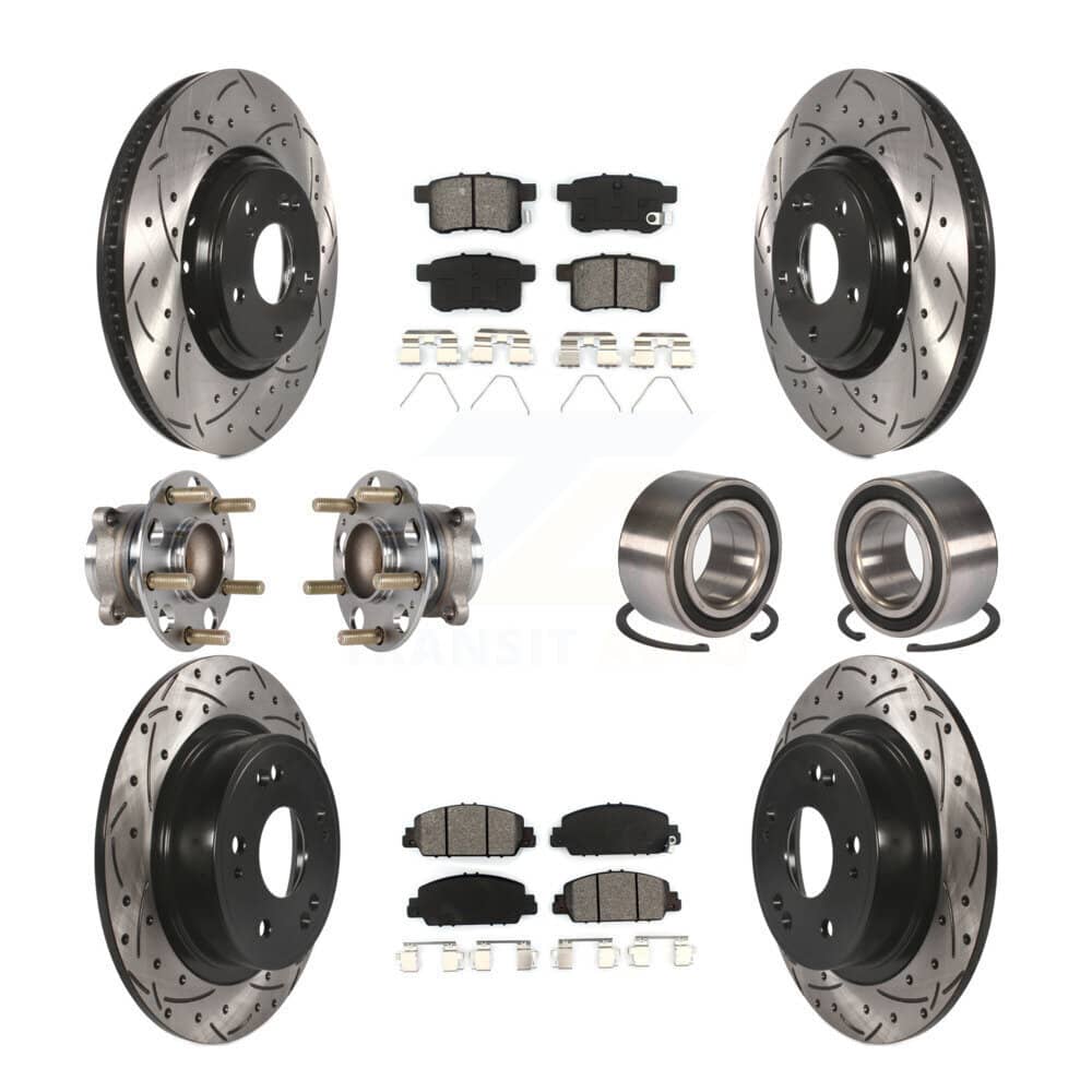 Transit Auto - KBB-123217 - Front and Rear Wheel Bearing Kits