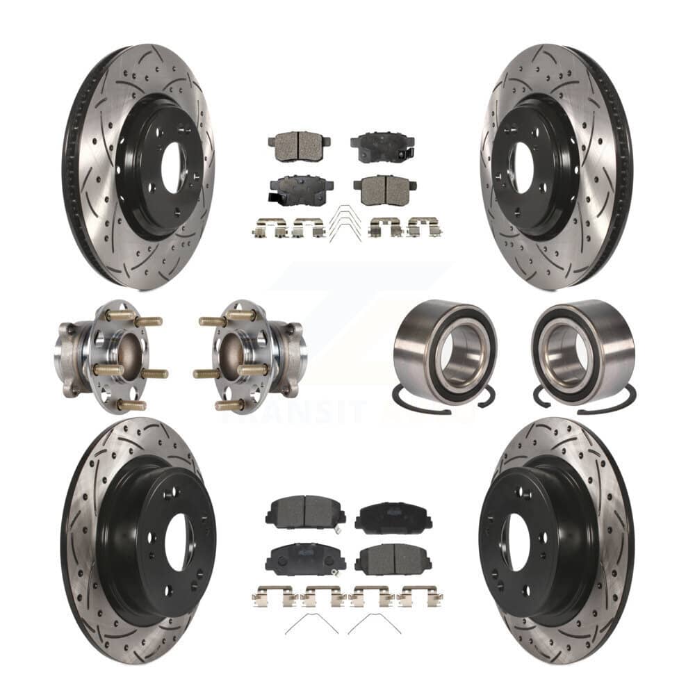 Transit Auto - KBB-123223 - Front and Rear Wheel Bearing Kits