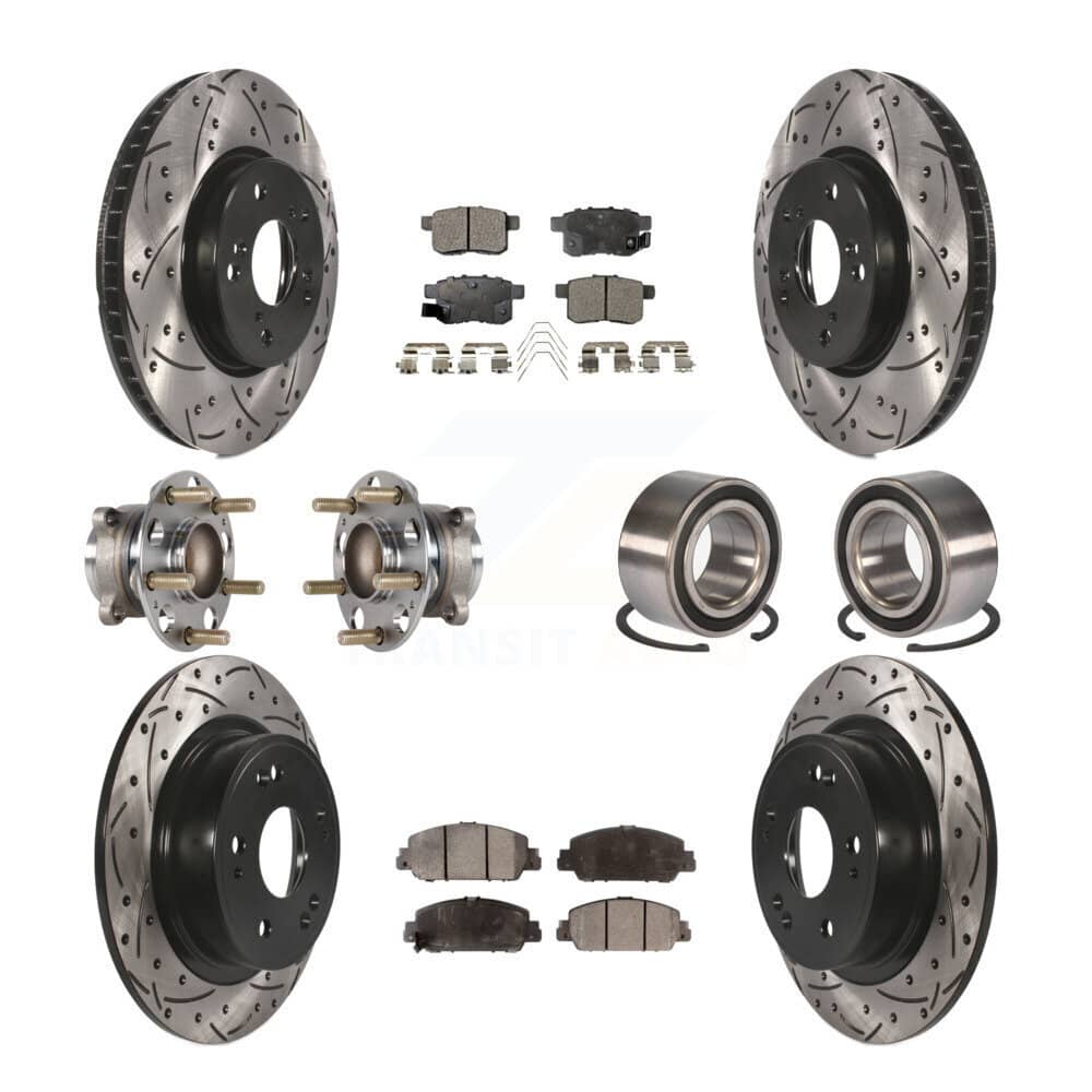 Transit Auto - KBB-123225 - Front and Rear Wheel Bearing Kits