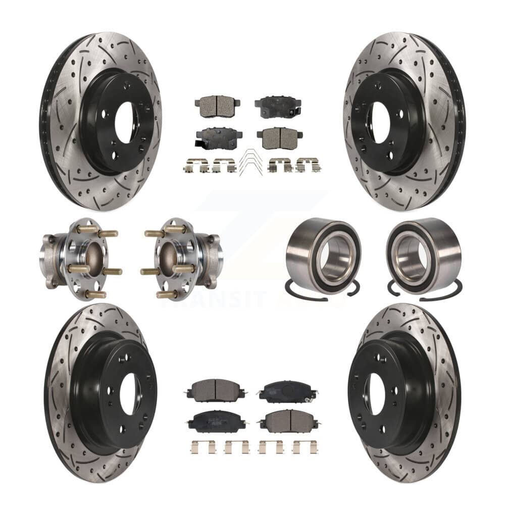 Transit Auto - KBB-123227 - Front and Rear Wheel Bearing Kits
