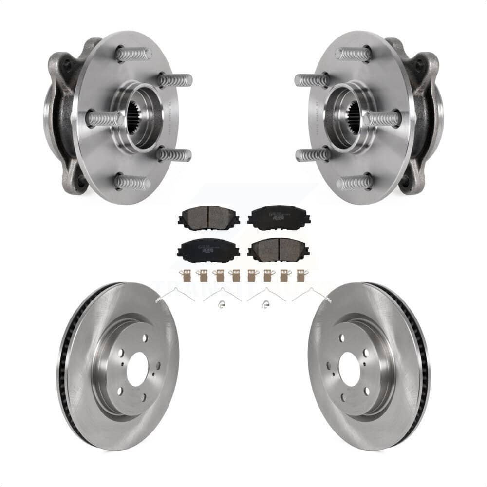 Transit Auto - KBB-123395 - Front Wheel Bearing and Hub Assembly Kits