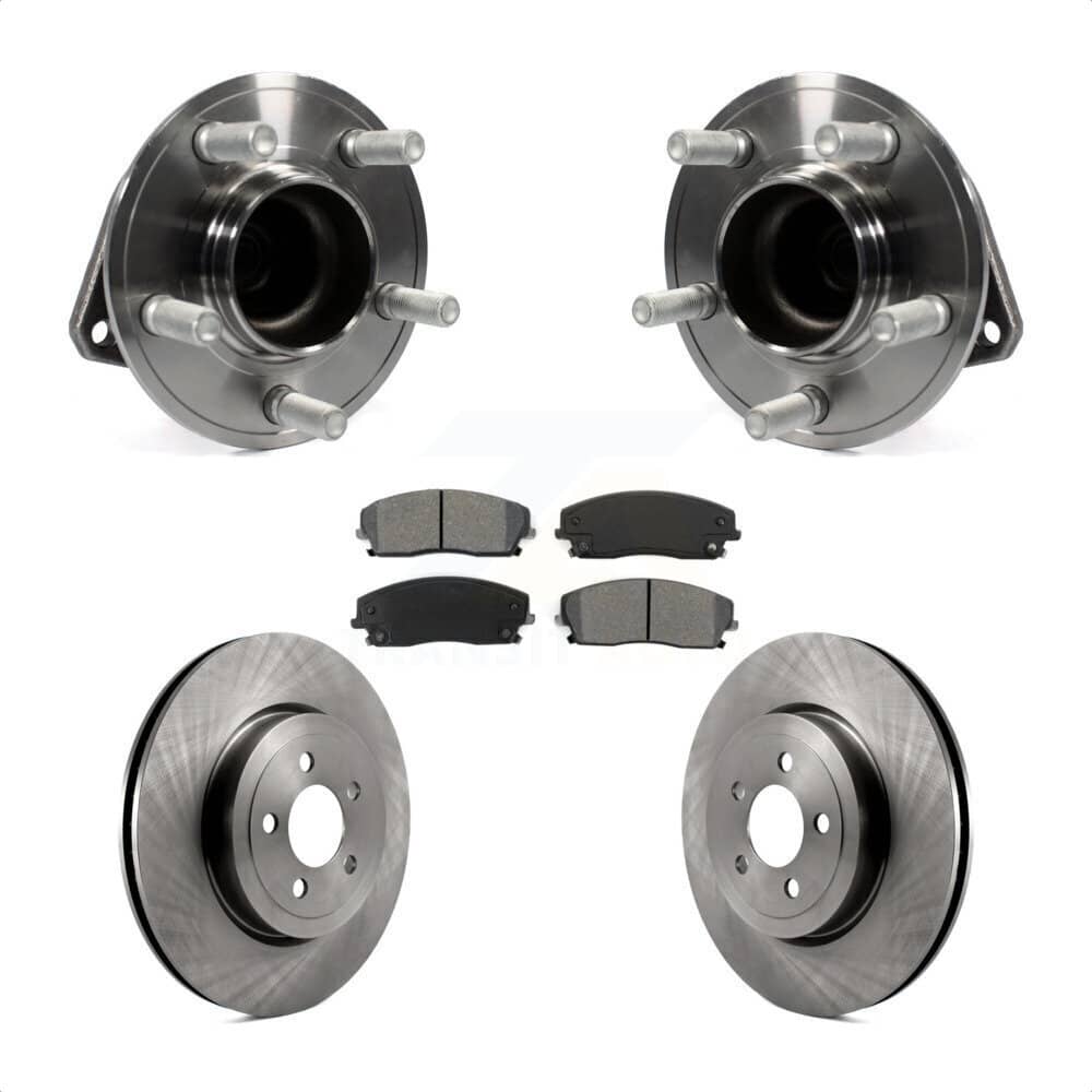 Transit Auto - KBB-123408 - Front Wheel Bearing and Hub Assembly Kits