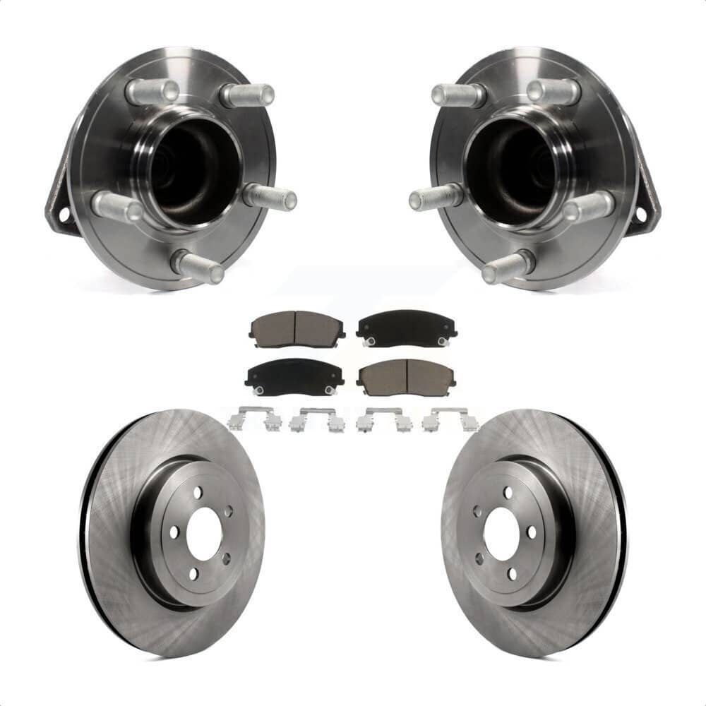 Transit Auto - KBB-123445 - Front Wheel Bearing and Hub Assembly Kits