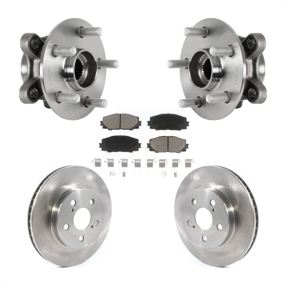 Transit Auto - KBB-123458 - Front Wheel Bearing and Hub Assembly Kits