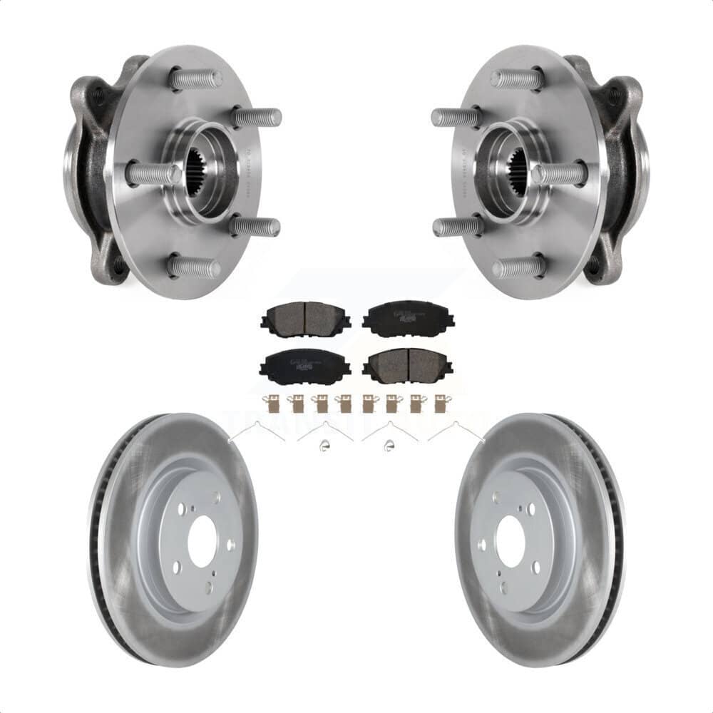 Transit Auto - KBB-123483 - Front Wheel Bearing and Hub Assembly Kits