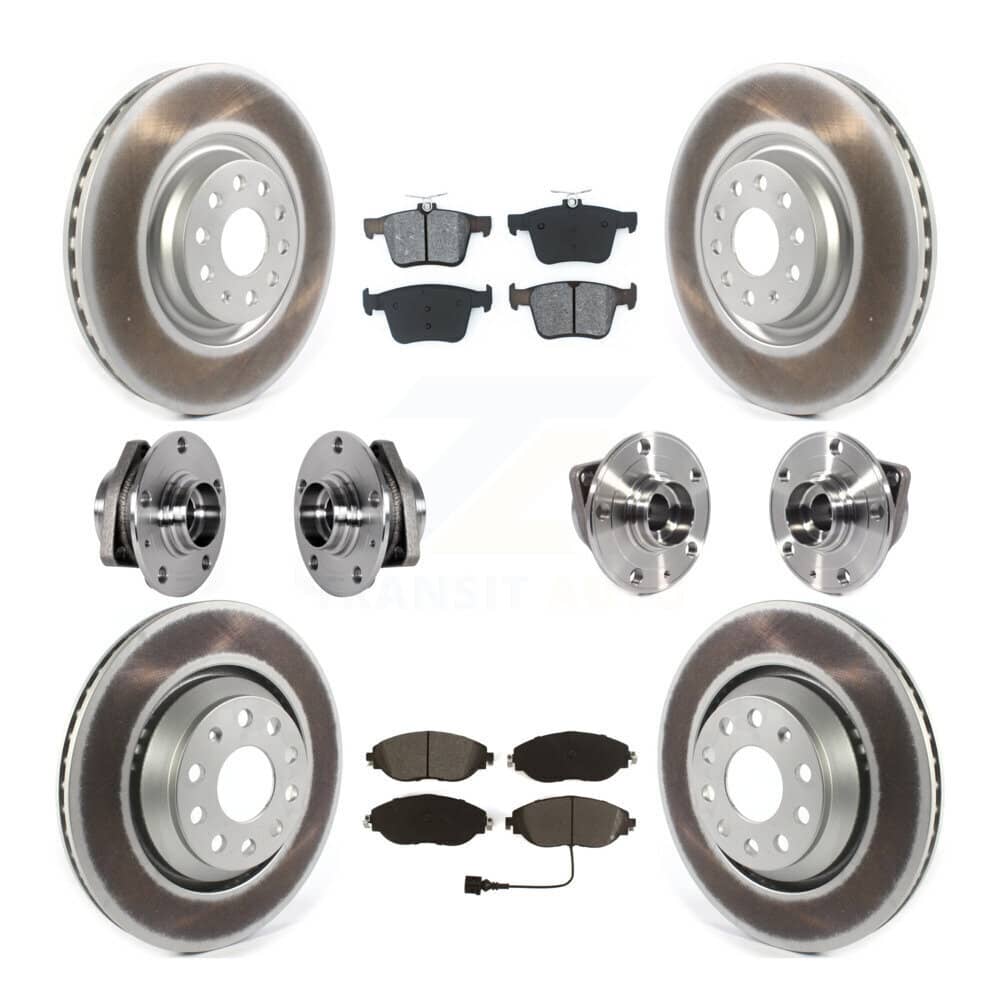 Transit Auto - KBB-123548 - Front and Rear Wheel Bearing and Hub Assembly Kits