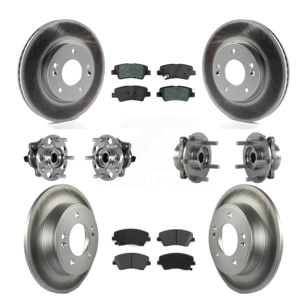 Transit Auto - KBB-123559 - Front and Rear Wheel Bearing and Hub Assembly Kits