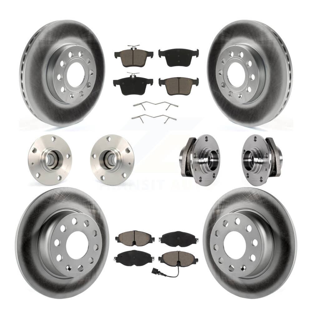 Transit Auto - KBB-123681 - Front and Rear Wheel Bearing and Hub Assembly Kits