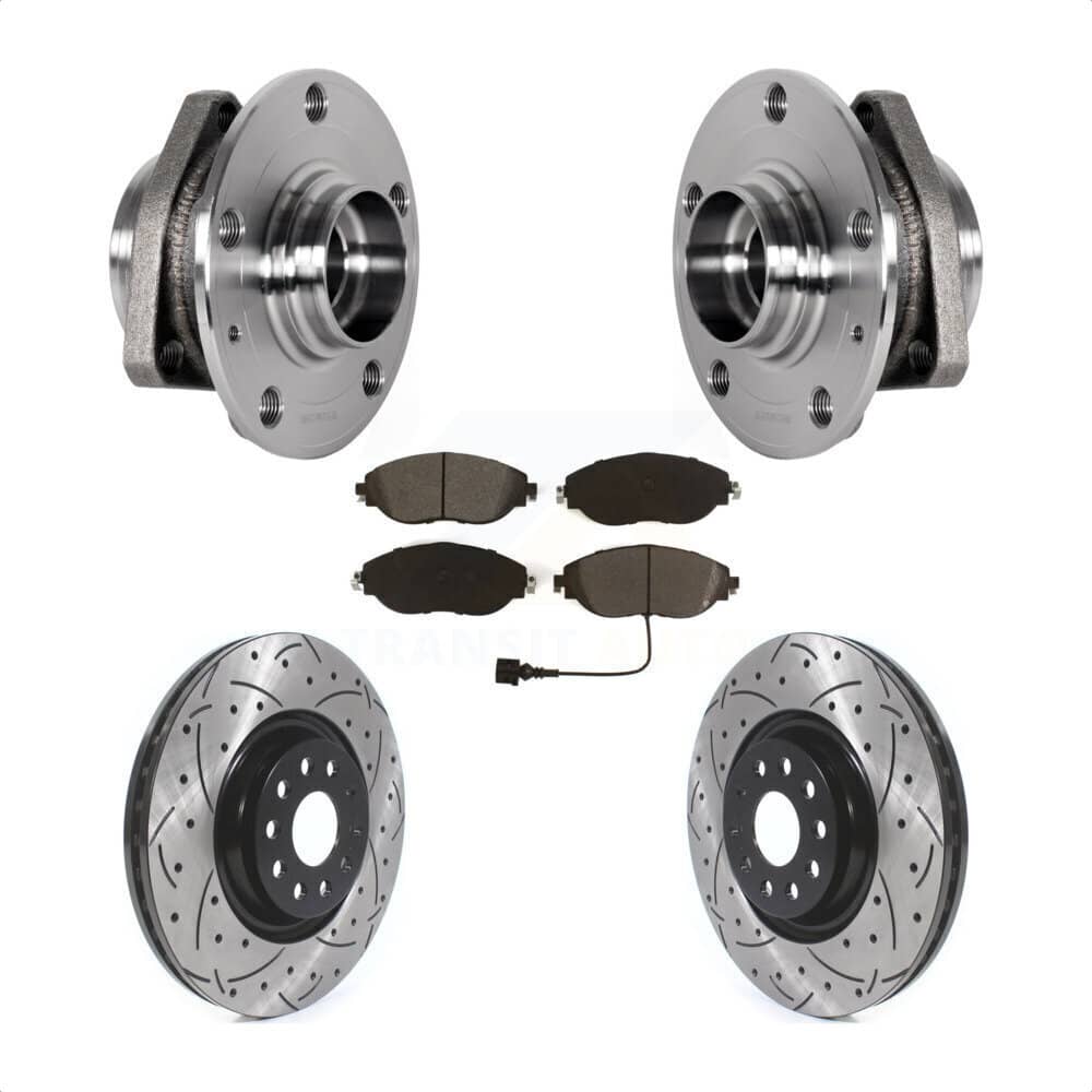 Transit Auto - KBB-123753 - Front Wheel Bearing and Hub Assembly Kits