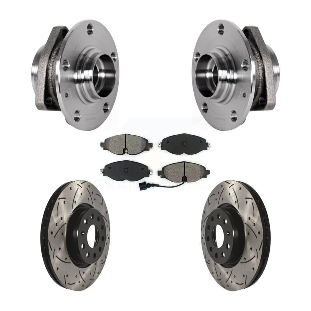 Transit Auto - KBB-123757 - Front Wheel Bearing and Hub Assembly Kits