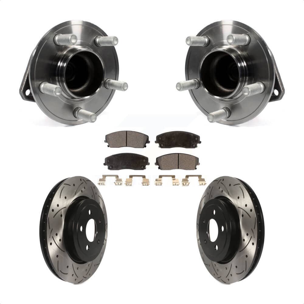 Transit Auto - KBB-123786 - Front Wheel Bearing and Hub Assembly Kits