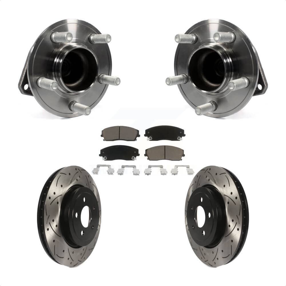 Transit Auto - KBB-123838 - Front Wheel Bearing and Hub Assembly Kits