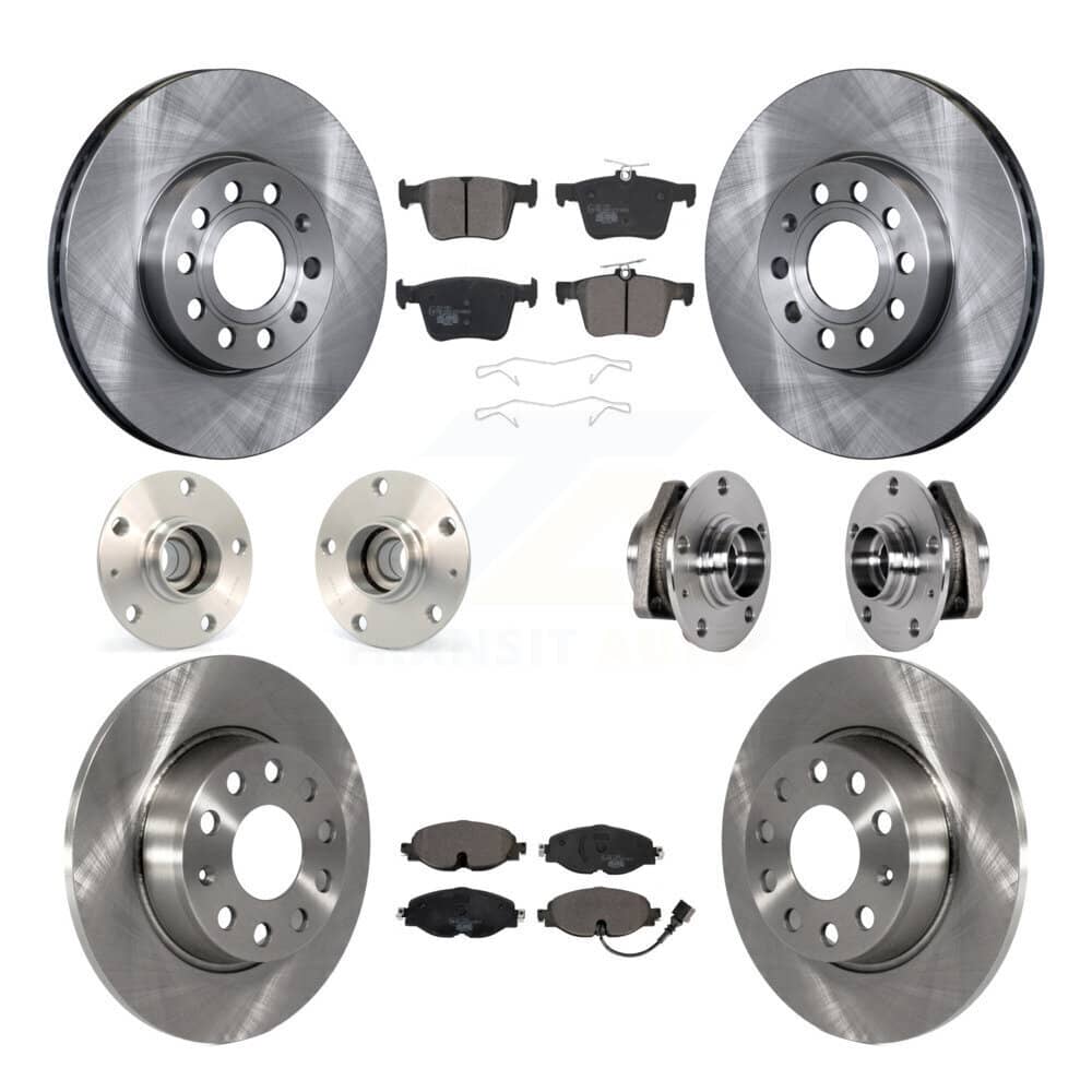 Transit Auto - KBB-123892 - Front and Rear Wheel Bearing and Hub Assembly Kits
