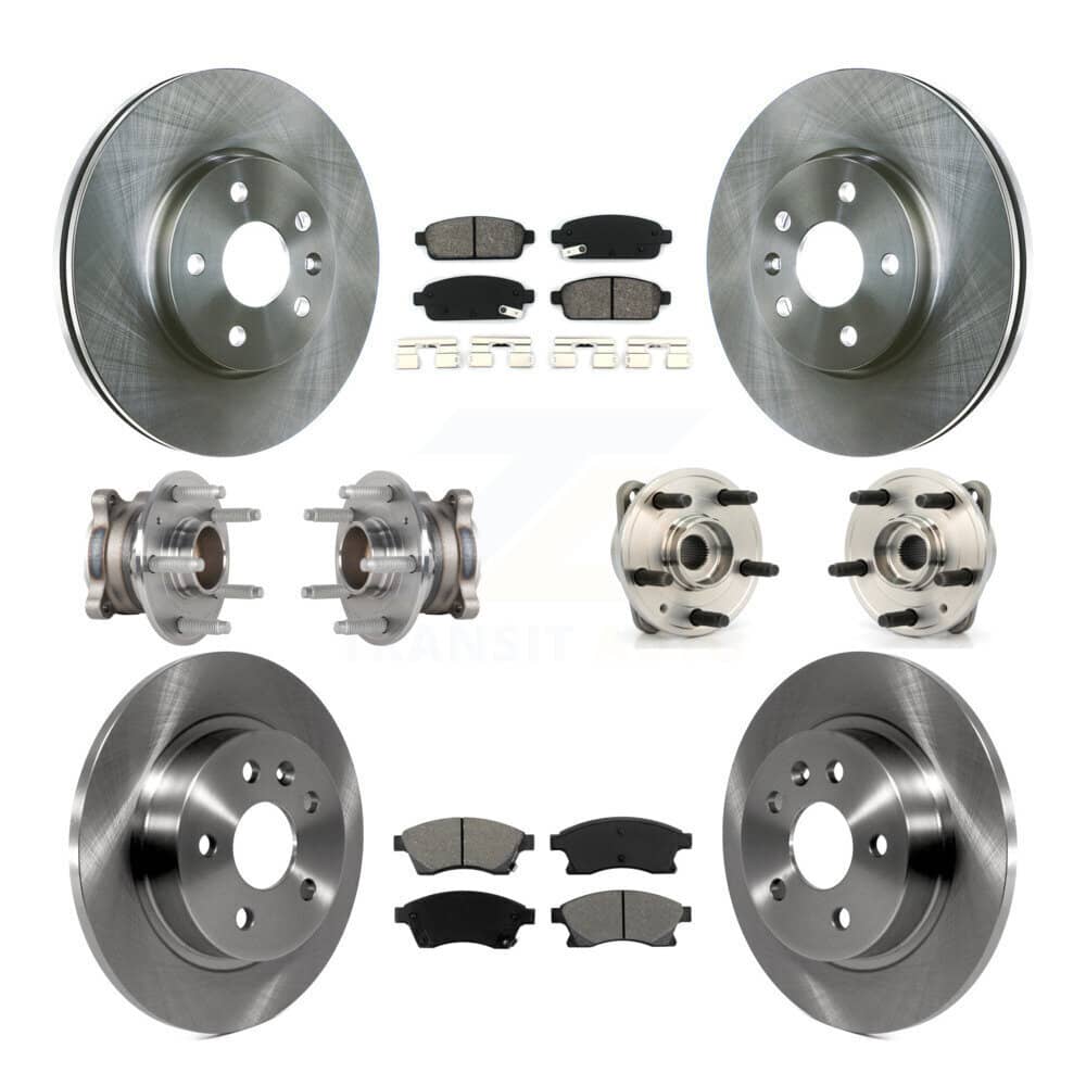 Transit Auto - KBB-123932 - Front and Rear Wheel Bearing and Hub Assembly Kits