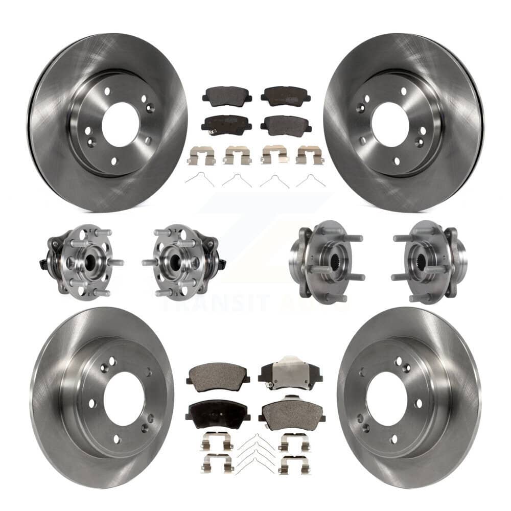 Transit Auto - KBB-123952 - Front and Rear Wheel Bearing and Hub Assembly Kits