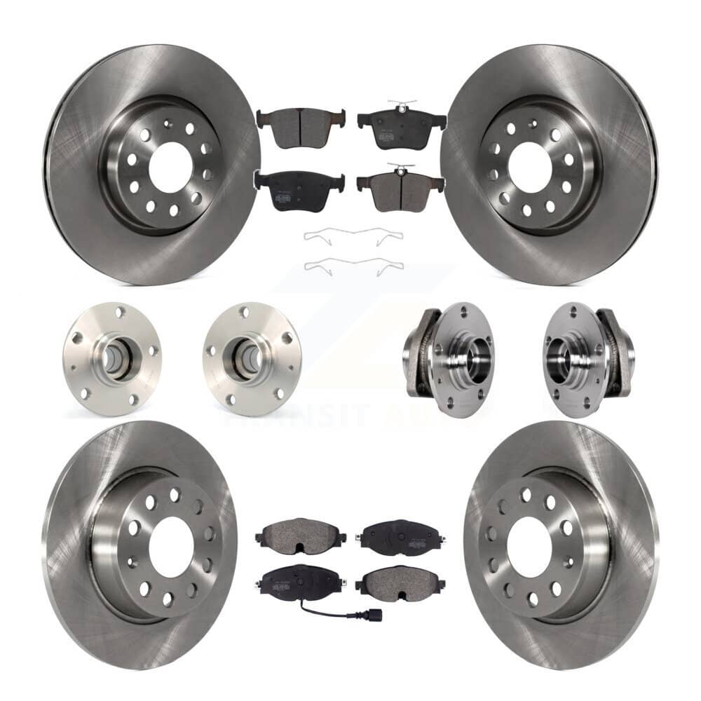Transit Auto - KBB-123955 - Front and Rear Wheel Bearing and Hub Assembly Kits