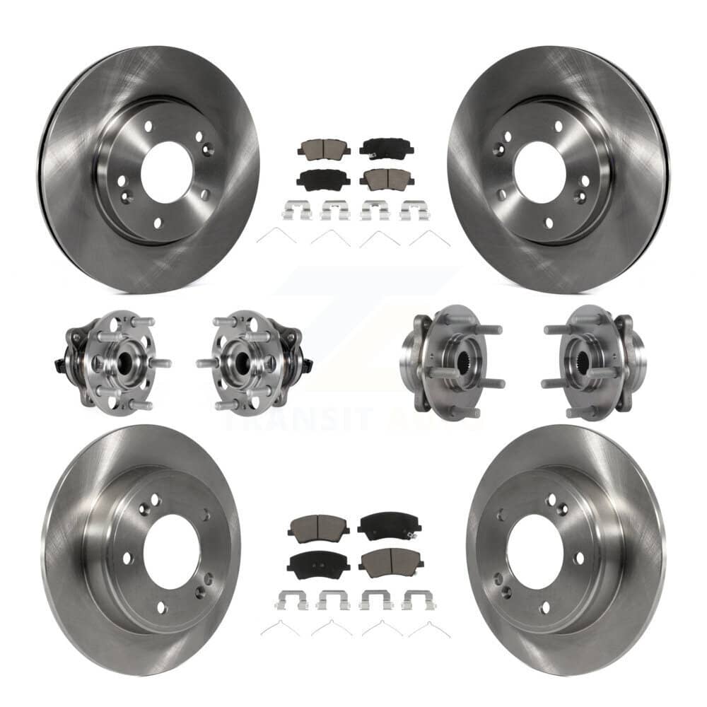 Transit Auto - KBB-124012 - Front and Rear Wheel Bearing and Hub Assembly Kits