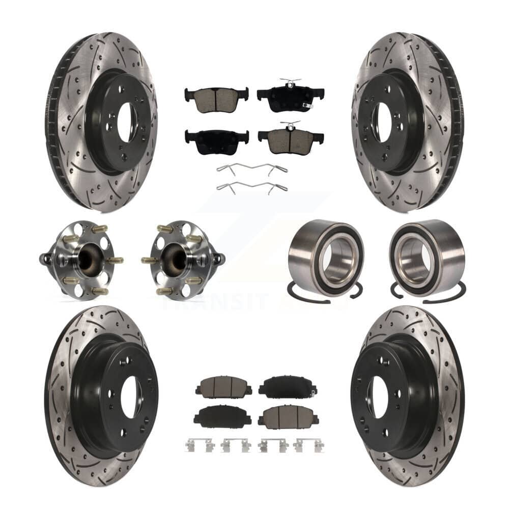 Transit Auto - KBB-124341 - Front and Rear Wheel Bearing Kits