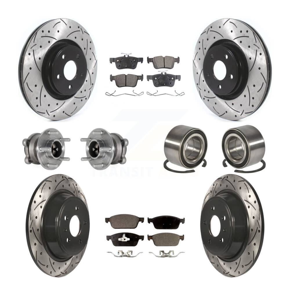 Transit Auto - KBB-124391 - Front and Rear Wheel Bearing Kits