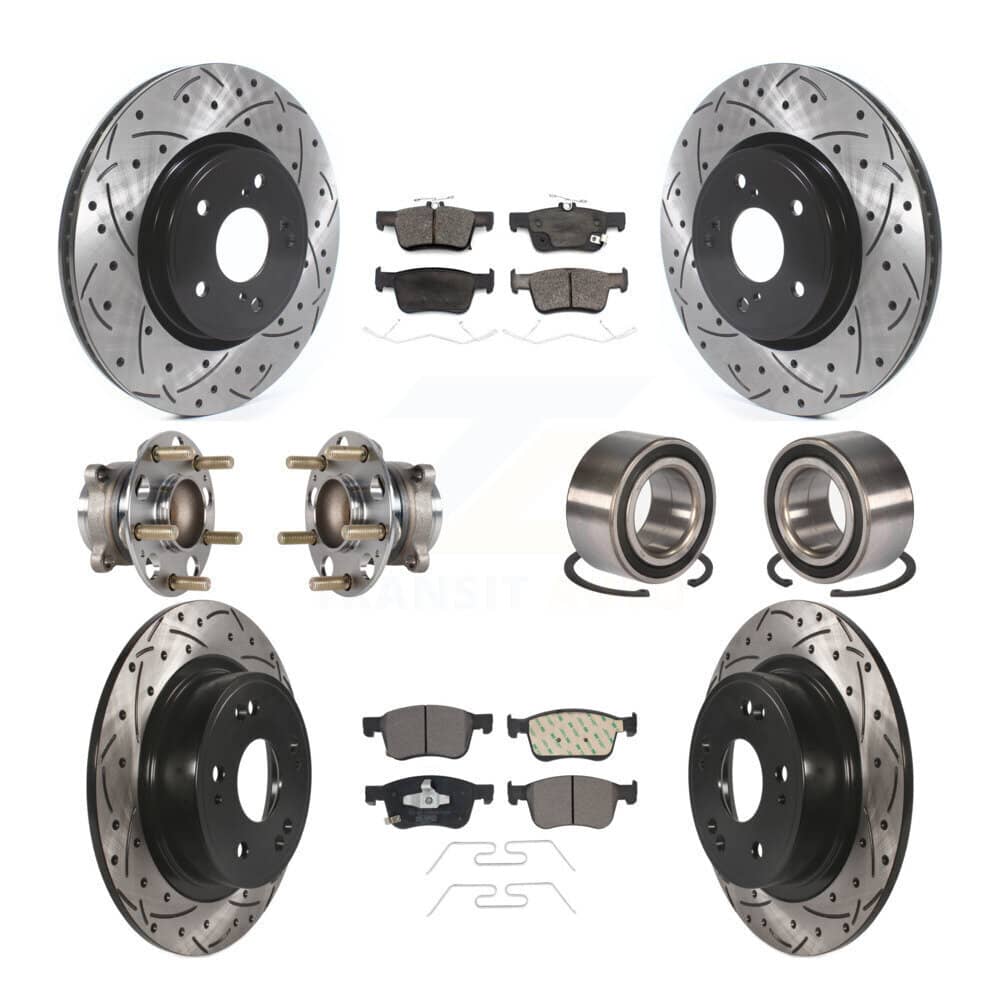 Transit Auto - KBB-124475 - Front and Rear Wheel Bearing Kits