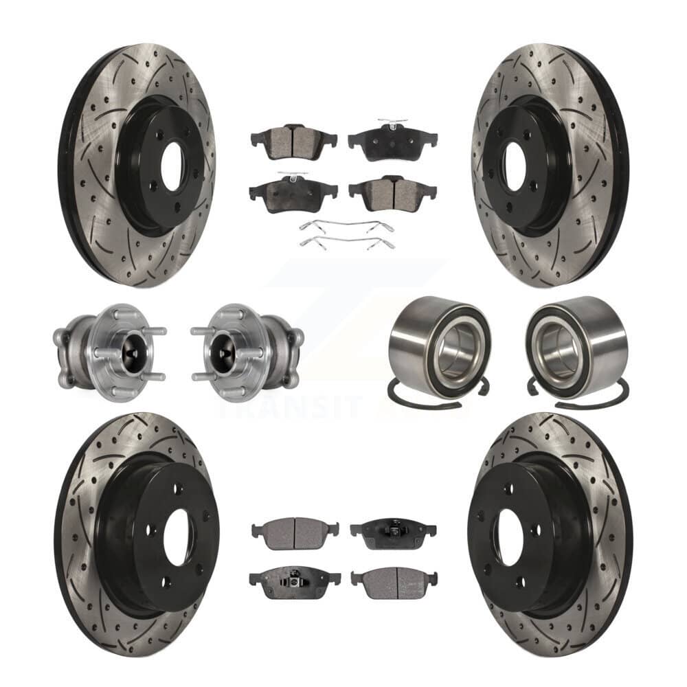 Transit Auto - KBB-124481 - Front and Rear Wheel Bearing Kits