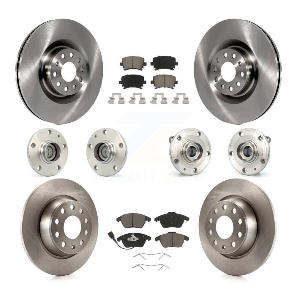 Transit Auto - KBB-125102 - Front and Rear Wheel Bearing and Hub Assembly Kits