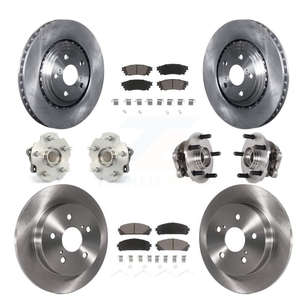 Transit Auto - KBB-125124 - Front and Rear Wheel Bearing and Hub Assembly Kits