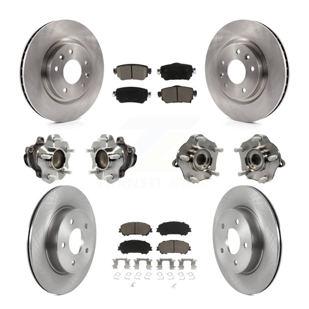 Transit Auto - KBB-125127 - Front and Rear Wheel Bearing and Hub Assembly Kits