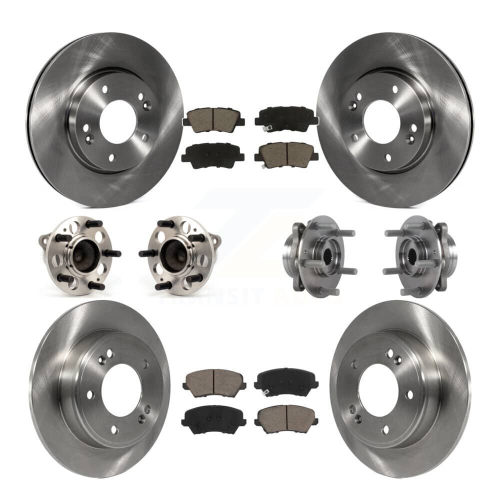 Transit Auto - KBB-125139 - Front and Rear Wheel Bearing and Hub Assembly Kits