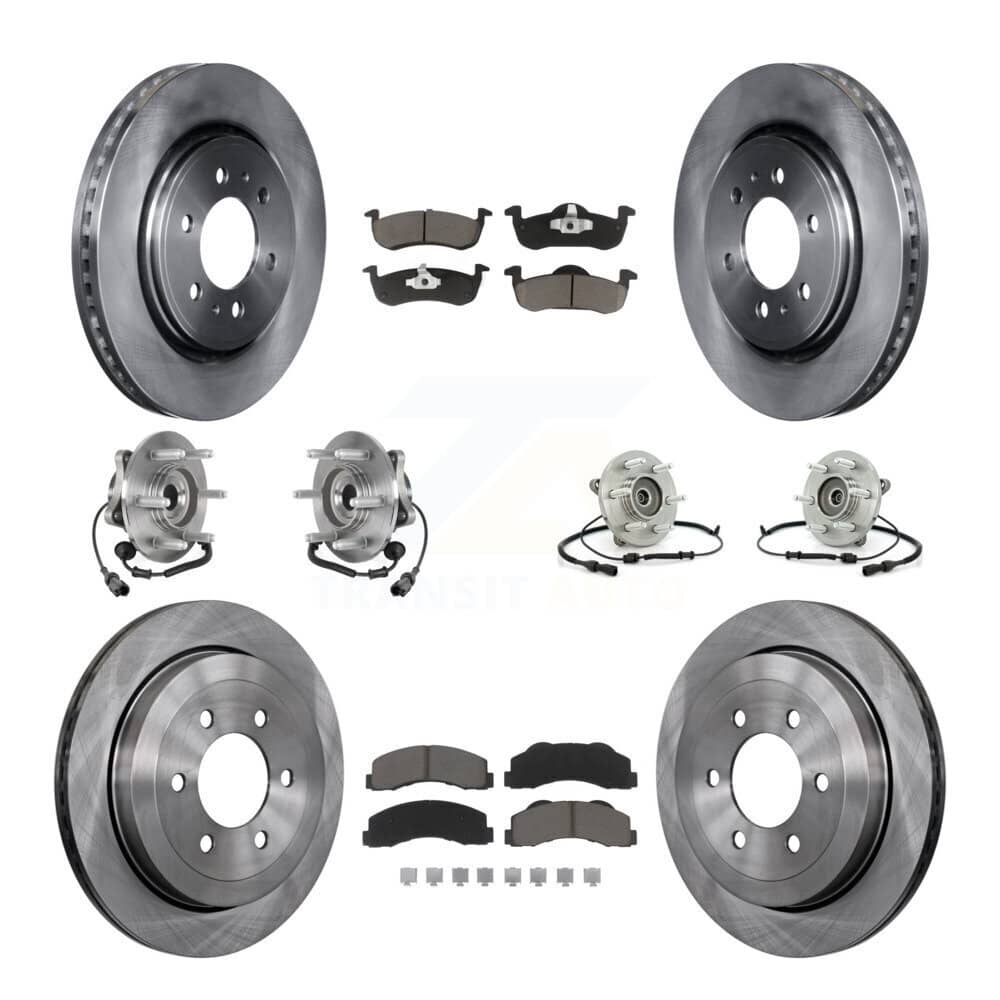 Transit Auto - KBB-125161 - Front and Rear Wheel Bearing and Hub Assembly Kits