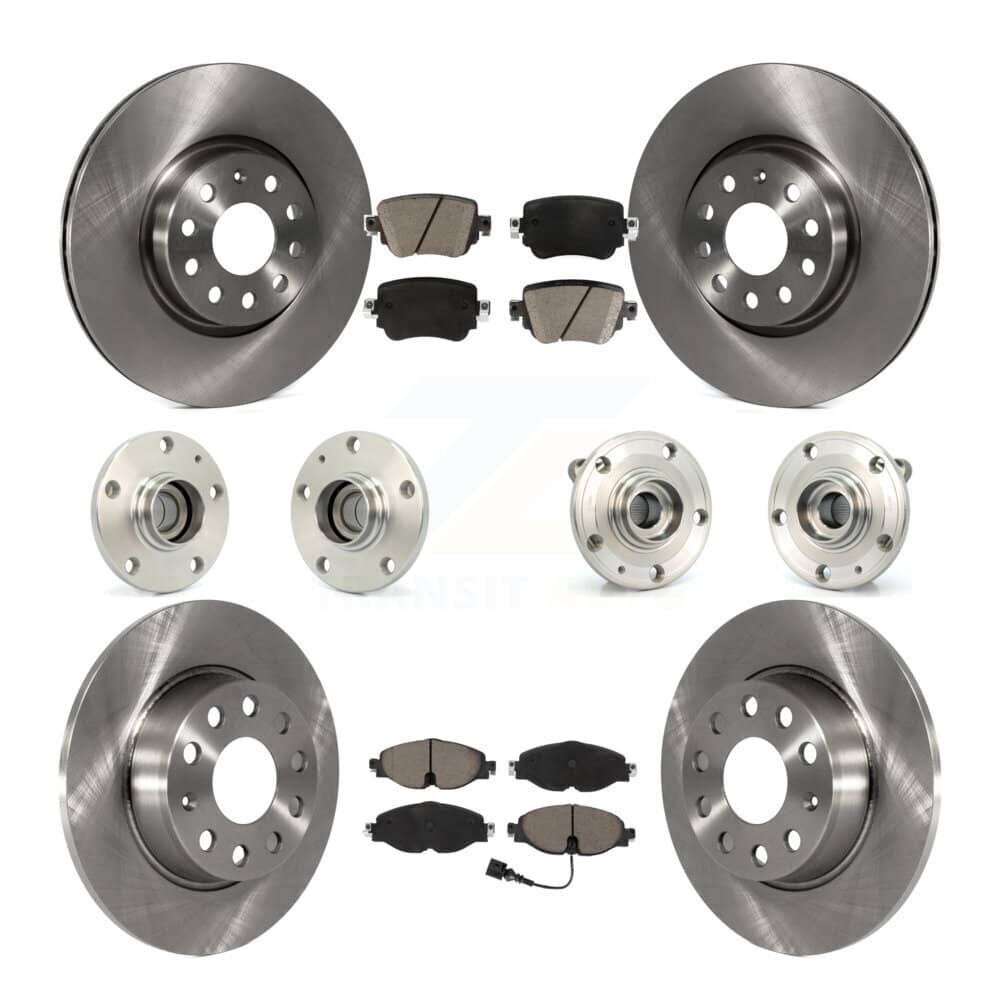 Transit Auto - KBB-125168 - Front and Rear Wheel Bearing and Hub Assembly Kits
